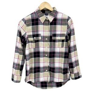 PATAGONIA Flannel Shirt Long Sleeve Button Up Organic Cotton Plaid